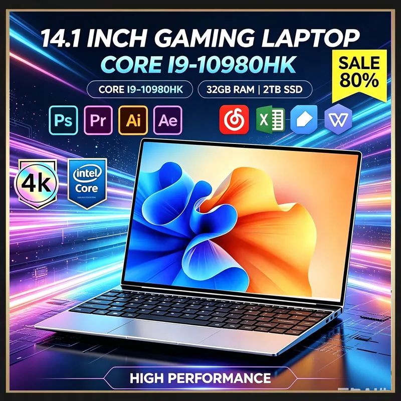 Ddr4 Ram - Ultra İnce 14.1 Dizüstü Bilgisayar, Intel
