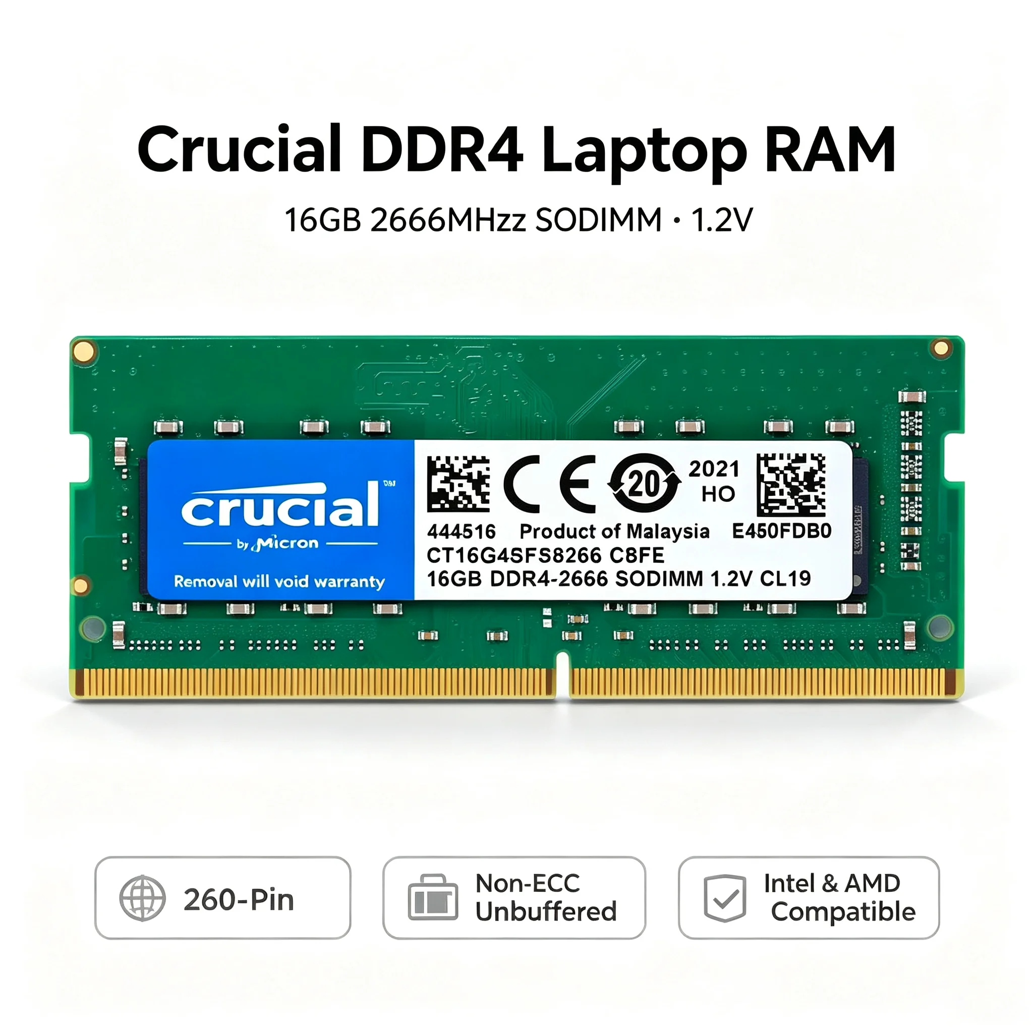 Crucial 1 adet/2 adet DDR4 diz - Ddr4 3200 16Gb incelemesi ve fiyatı