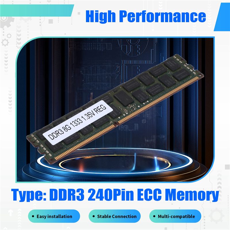 8GB DDR3 1333MHZ Ecc Ram Belle - Ddr3 Ram incelemesi ve fiyatı