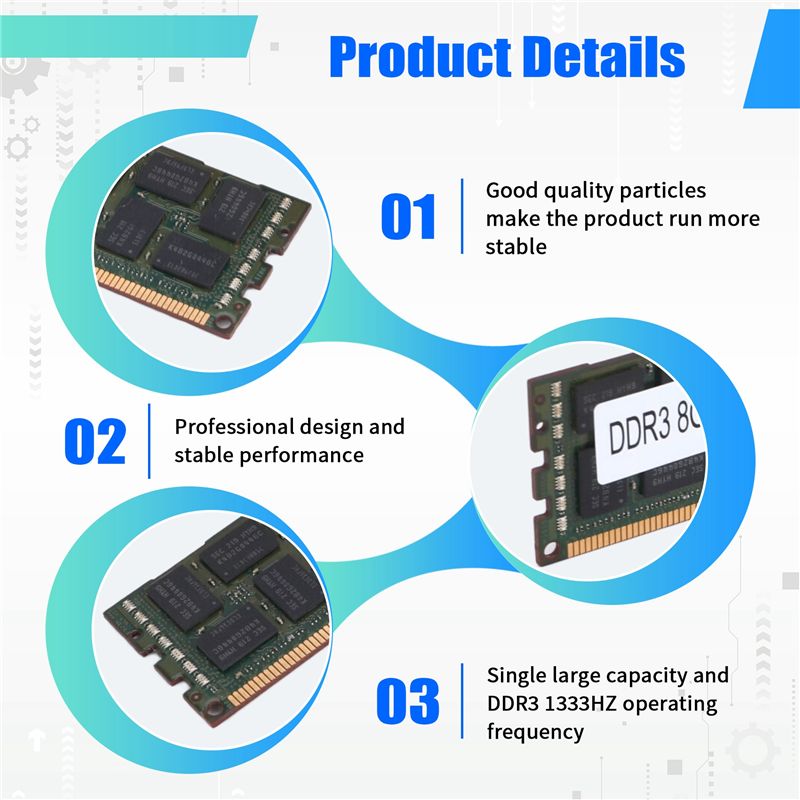 8GB DDR3 1333MHZ Ecc Ram Belle - Ddr3 Ram incelemesi ve fiyatı