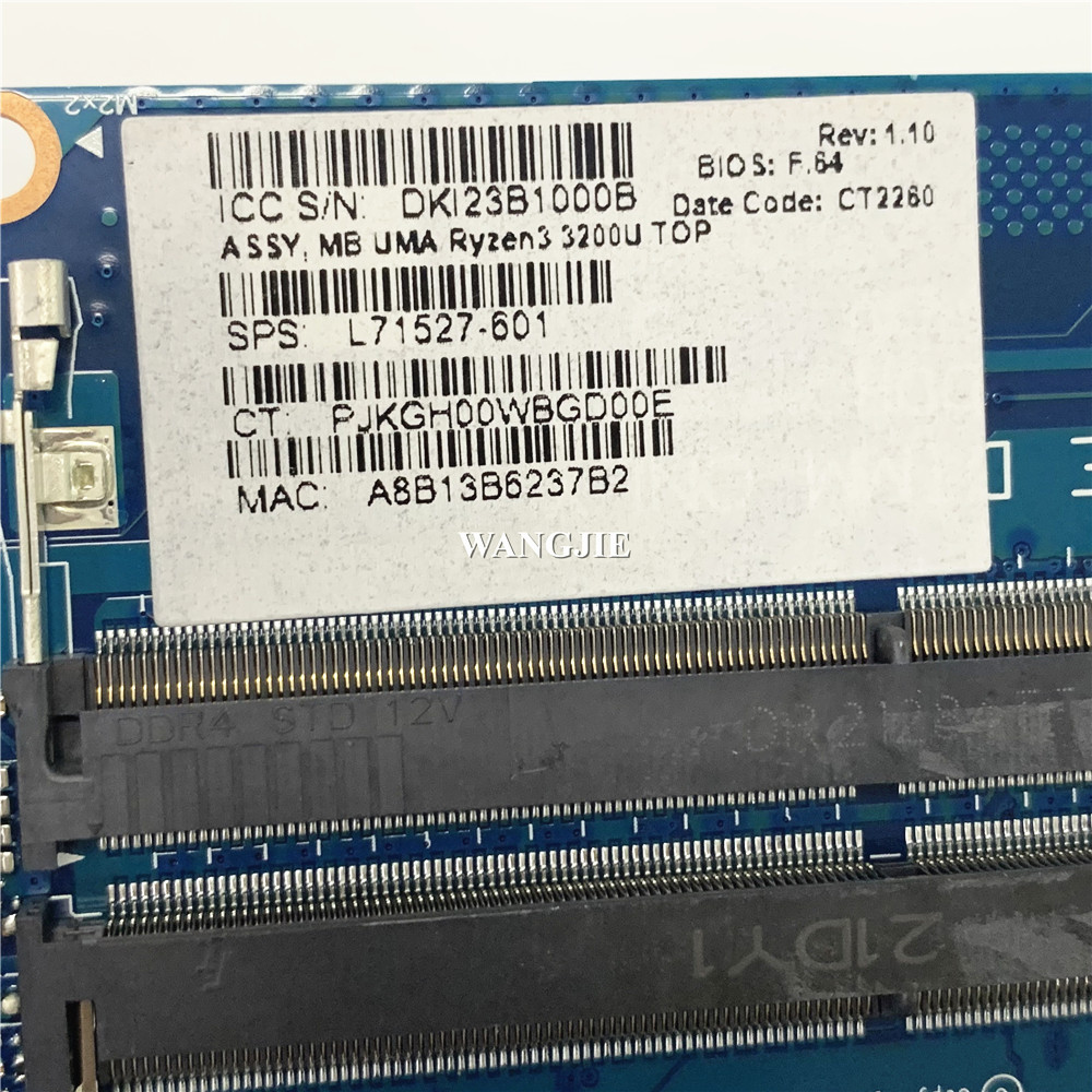 HP 14-DK Laptop Anakart L71527 - Ddr4 3200 16Gb incelemesi ve fiyatı