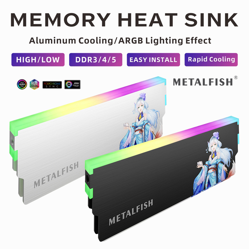 METALFISH DRAM Soğutucu 5 V-3P - Ram Memory Module incelemesi ve fiyatı