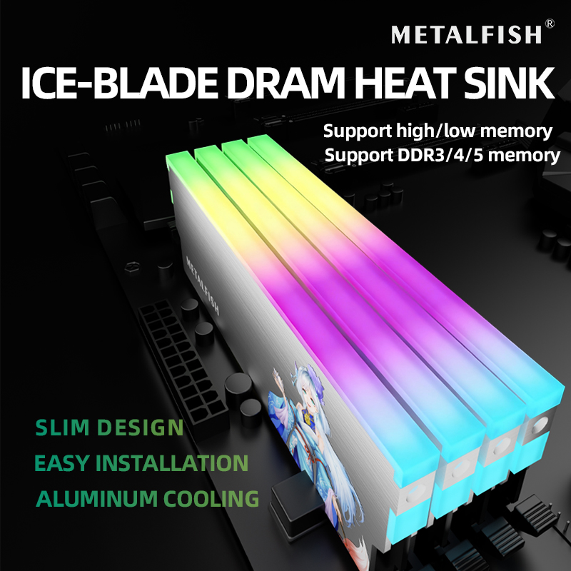METALFISH DRAM Soğutucu 5 V-3P - Ram Memory Module incelemesi ve fiyatı